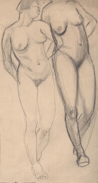 Две обнажённые.