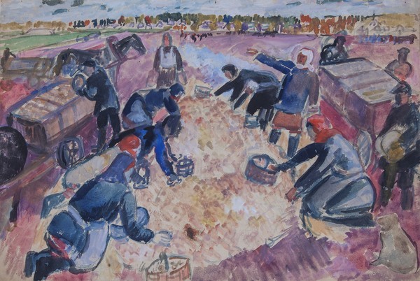 Уборка урожая.