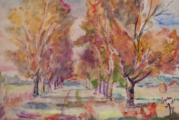 Осенний пейзаж.