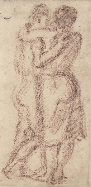 Две стоящие натурщицы.