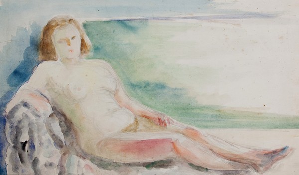 Натурщица. Ню.