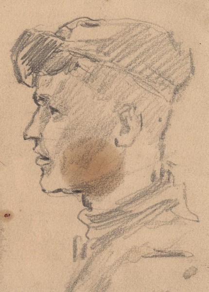 Курсант высшей воинской автоброневой школы.