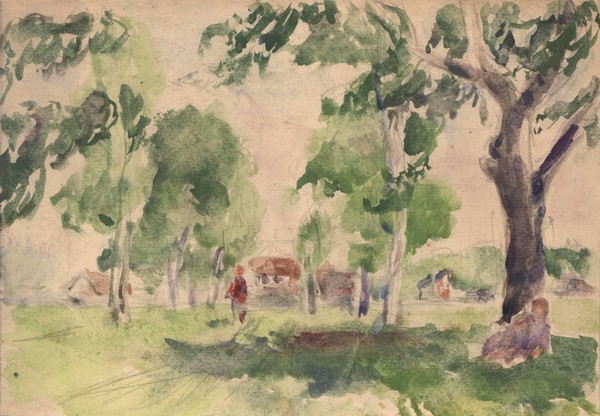 Сельский пейзаж.