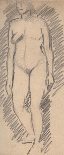 Обнажённая.