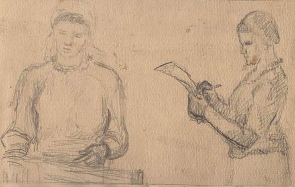 Две женщины.