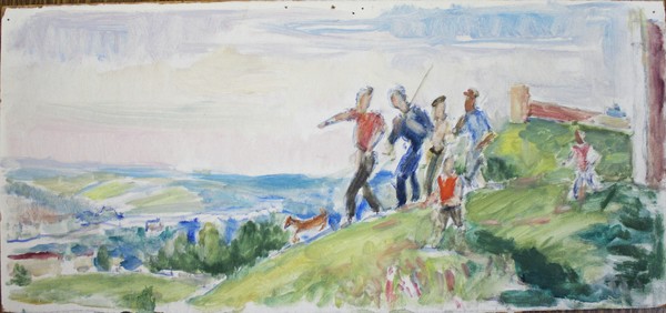 На рыбалку.