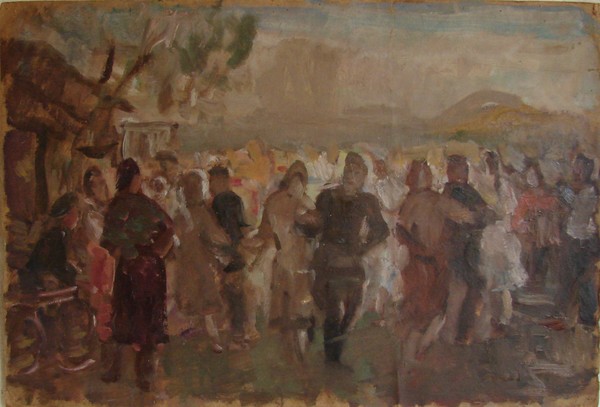 Танцующие пары.