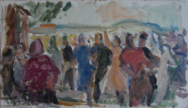 Танцующие пары.