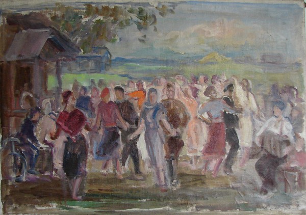 Сельский праздник.