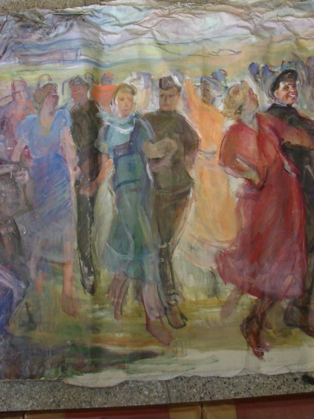 Эскиз Сельский праздник.