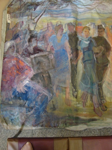 Эскиз Сельский праздник.