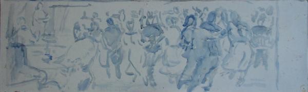 Танцующие пары.