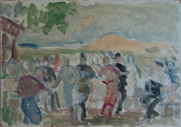 Сельские танцы.