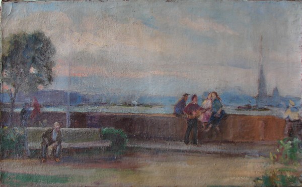 Белые ночи. Эскиз.