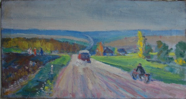 Дорога в Духовщину.