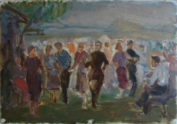 Сельские танцы.