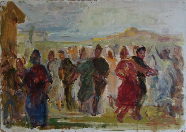 Сельские танцы.