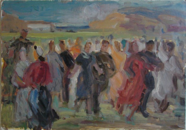 Танцующие пары.