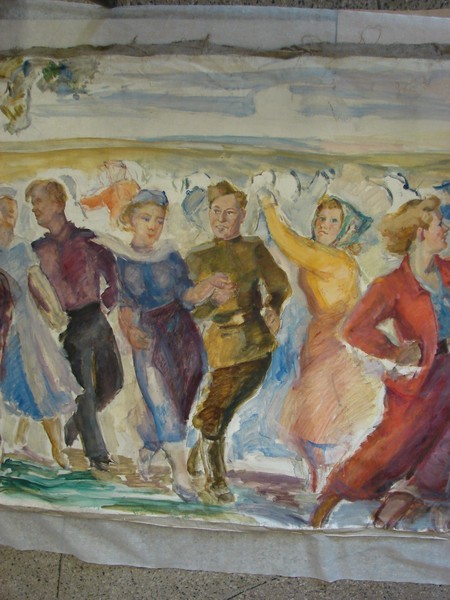 Сельский праздник.